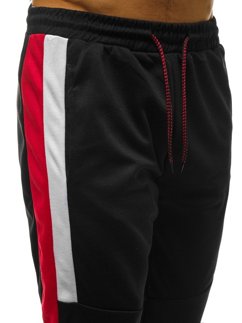 Pantalón de chándal de hombre negras OZONEE JS/JZ11023