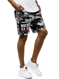 Pantalón corto de hombre gris JS/KK300161