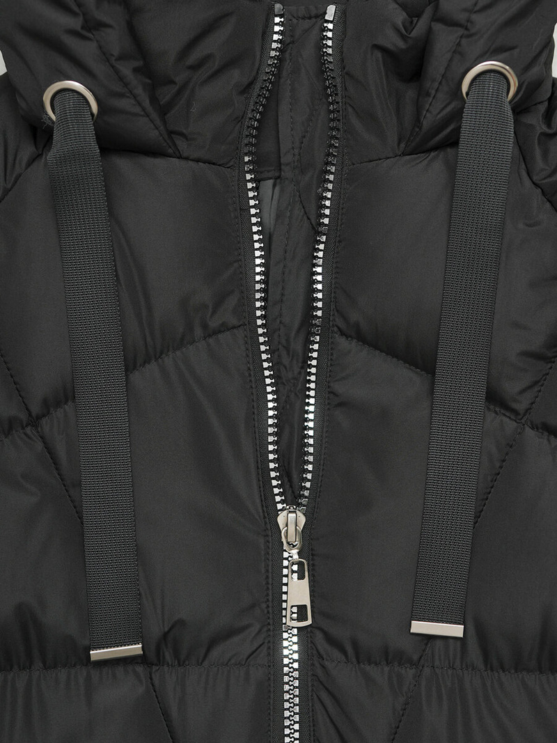 Chaqueta de mujer negra OZONEE JS/5M3163/392Z