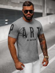 Camiseta de hombre grafito OZONEE O/8T1263/5