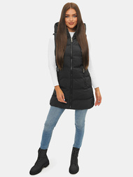 Chaleco de mujer negro OZONEE N/7046