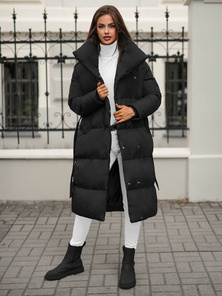 Chaqueta de mujer negra OZONEE JS/M737/392Z