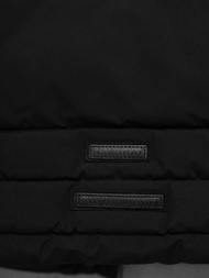 Chaqueta de mujer negra OZONEE O/W377Z