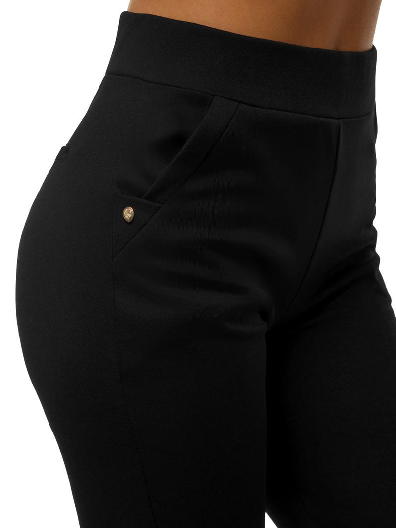 Leggings para mujer negras OZONEE JS/1026/C1