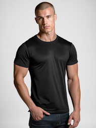 Camiseta de hombre negra OZONEE O/T1278/3Z