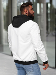 Chaqueta de hombre blanca OZONEE JS/62M9502/281