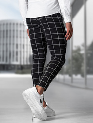 Pantalón chino de hombre negras OZONEE O/P4009Z