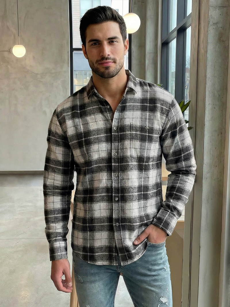 Camisa de hombre siva OZONEE V/V172Z