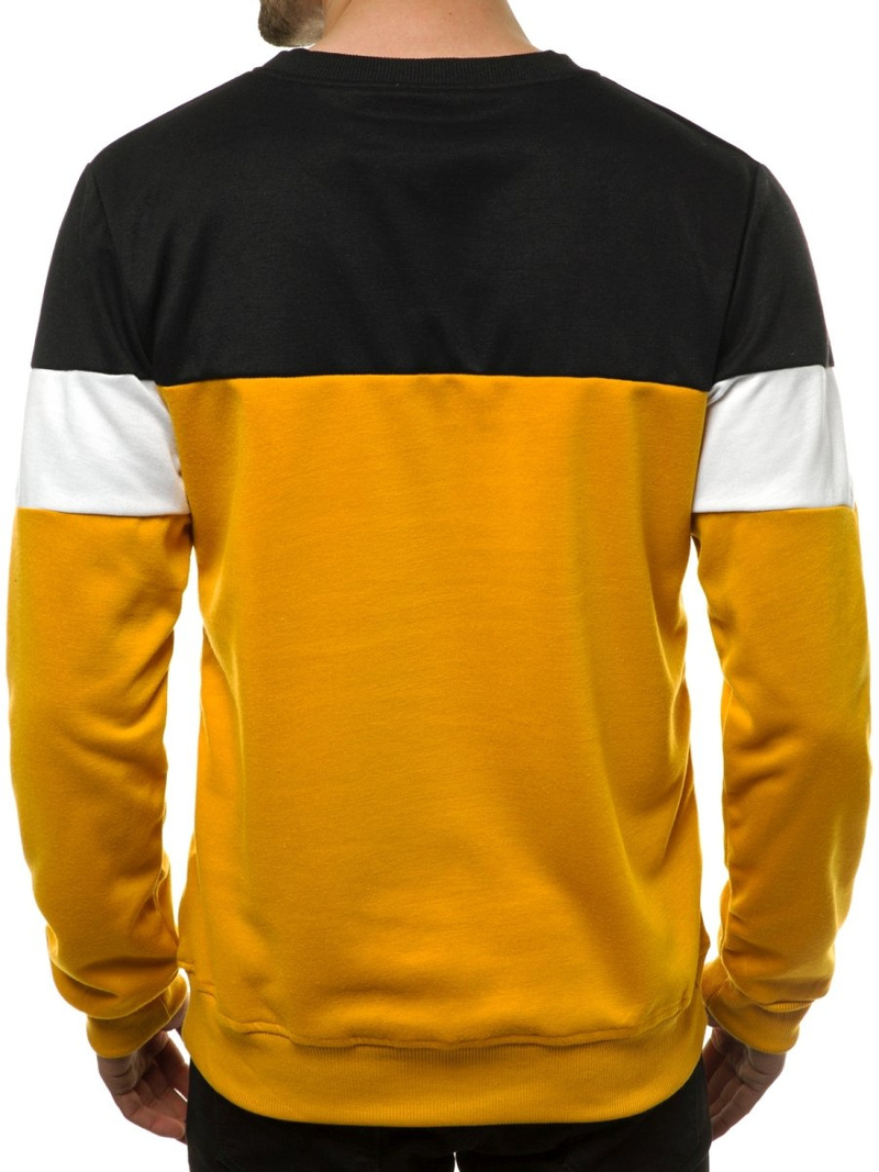 Sudadera de hombre camel OZONEE JS/JZ11053