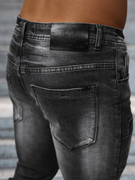 Vaquero de hombre negras OZONEE NB/MP0155N