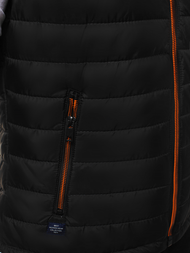 Chaleco de hombre negra OZONEE N/6102