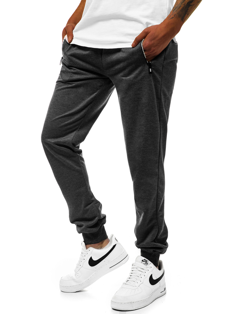 Pantalón de chándal de hombre grafito JS/XW006S