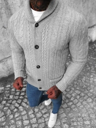 Jersey de hombre gris OZONEE NB/MM6017/2