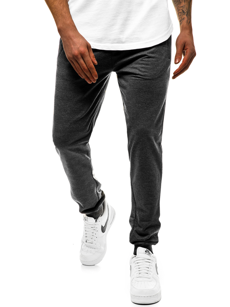 Pantalón de chándal de hombre grafito JS/XW032S