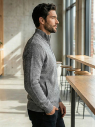 Jersey de hombre grafito OZONEE JS/59B3611/5