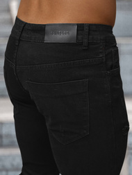Vaqueros de hombre negras OZONEE NB/MP0087N