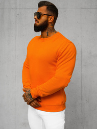 Sudadera de hombre naranja OZONEE JS/2001-10Z