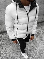 Chaqueta de hombre blanca OZONEE JS/M761/281