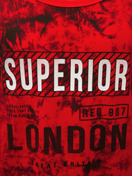 Camiseta sin mangas de hombre roja OZONEE JS/SS11037