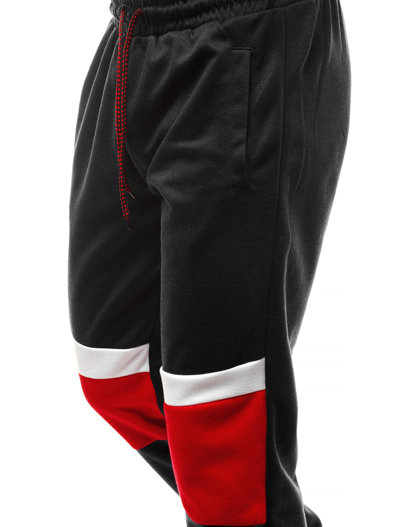 Pantalón de chándal de hombre negro OZONEE JS/JZ11010Z