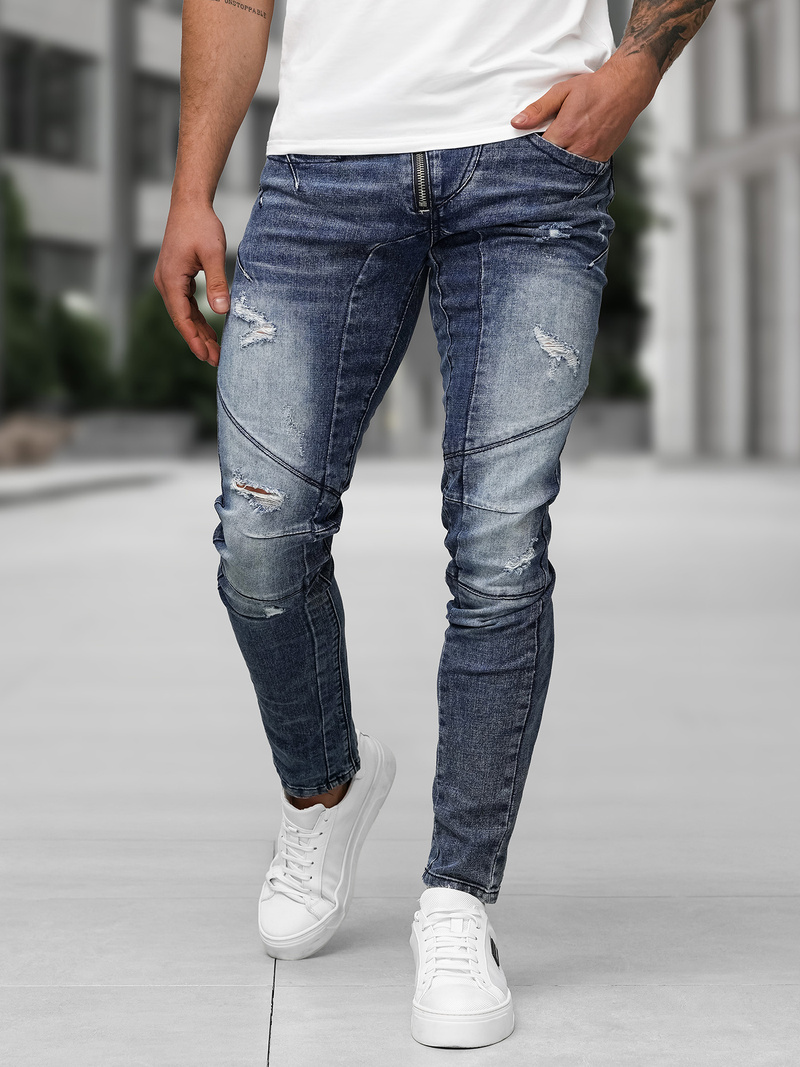 Vaqueros de hombre azul OZONEE NB/MP0045BZ