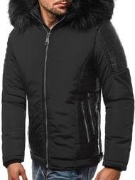 Chaqueta de hombre negra OZONEE O/88835