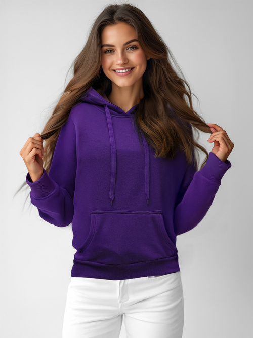 Sudadera de mujer violeta OZONEE JS/W02Z