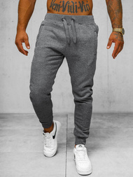 Pantalón de chándal de hombre grafito OZONEE JS/XW01Z