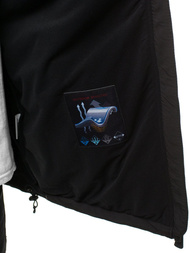 Chaqueta de hombre negro-amarilla OZONEE GE/12268