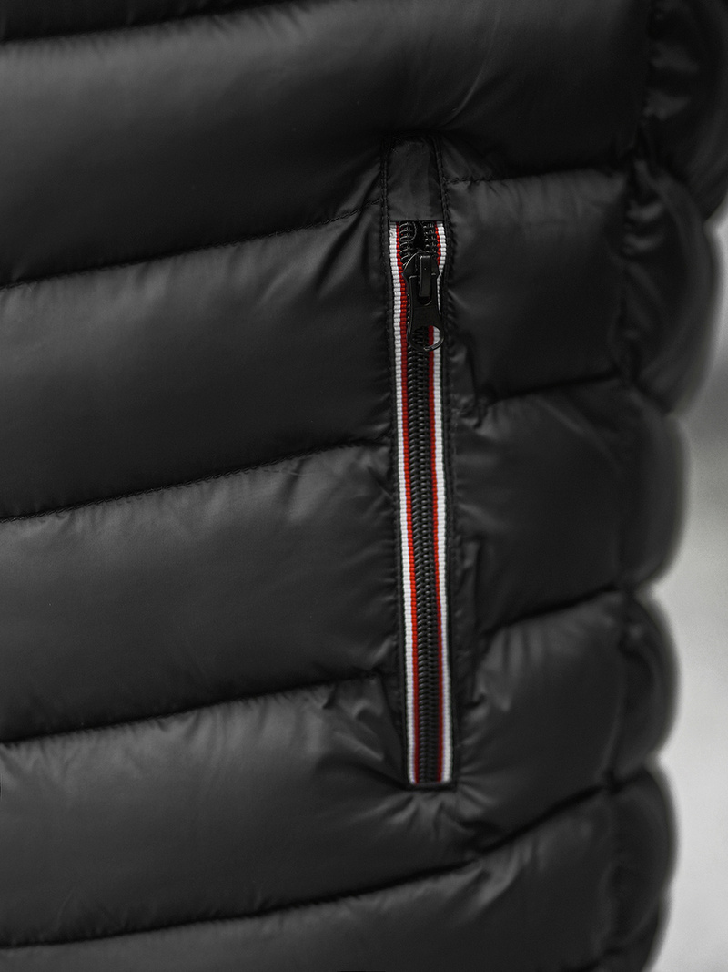 Chaqueta de hombre negra OZONEE JS/SM71