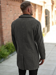 Abrigo de hombre grafito OZONEE JS/11Z8269