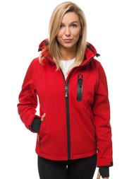 Chaqueta de mujer roja OZONEE N/4849