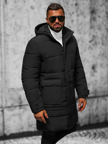 Chaqueta de hombre negra OZONEE JS/31M5011