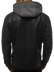 Chaqueta de hombre negr OZONEE JB/JP1136