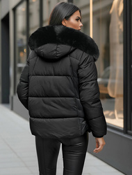 Chaqueta de mujer negra OZONEE O/16M9179/392