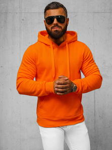 Sudadera de hombre naranja OZONEE JS/2009Z