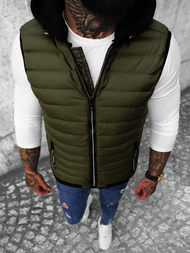 Chaleco de hombre caqui OZONEE N/7135