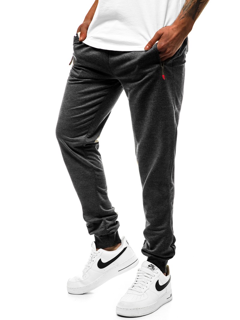 Pantalón de chándal de hombre grafito JS/XW032S