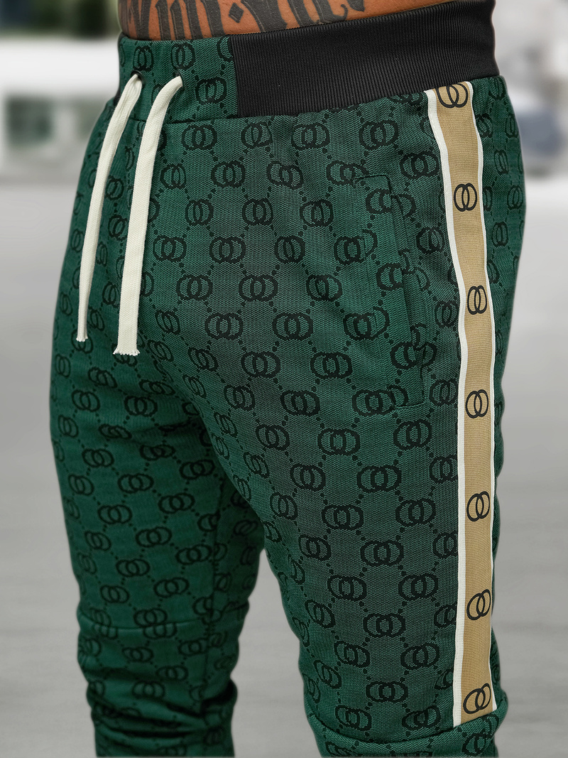 Chándal de hombre verde OZONEE O/FF5110AB