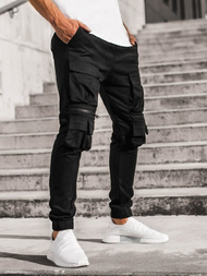 Pantalón jogger de hombre negras OZONEE G/2787
