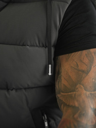 Chaleco de hombre grafito OZONEE JS/32M1780/105Z