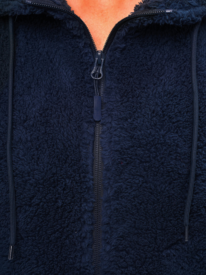 Sudadera de mujer azul marino OZONEE JS/HH007/50Z