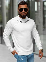 Sudadera de hombre blanca OZONEE O/P2027Z