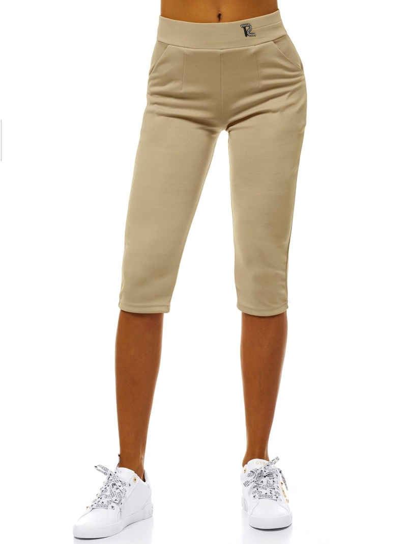 Leggings para mujer beige OZONEE JS/1027/A8