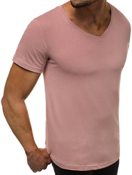 Camiseta de hombre rosa OZONEE O/2309