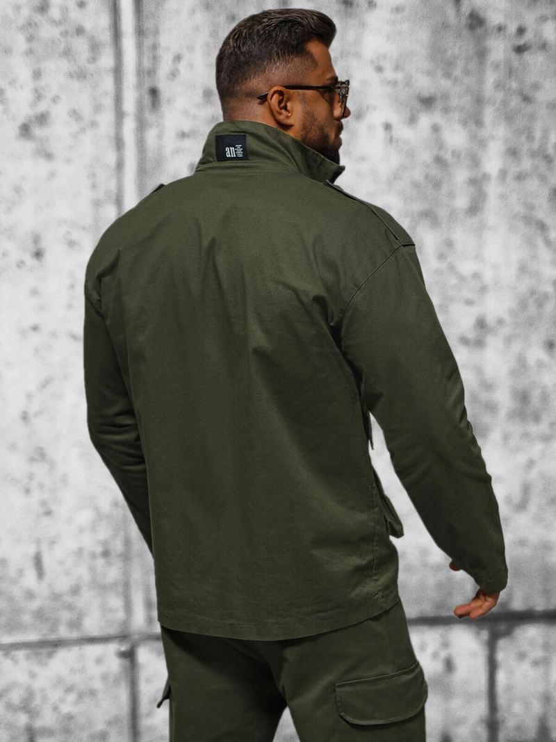Chaqueta de hombre caqui OZONEE O/G3035