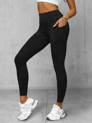 Leggings para mujer negras OZONEE JS/XY24002L