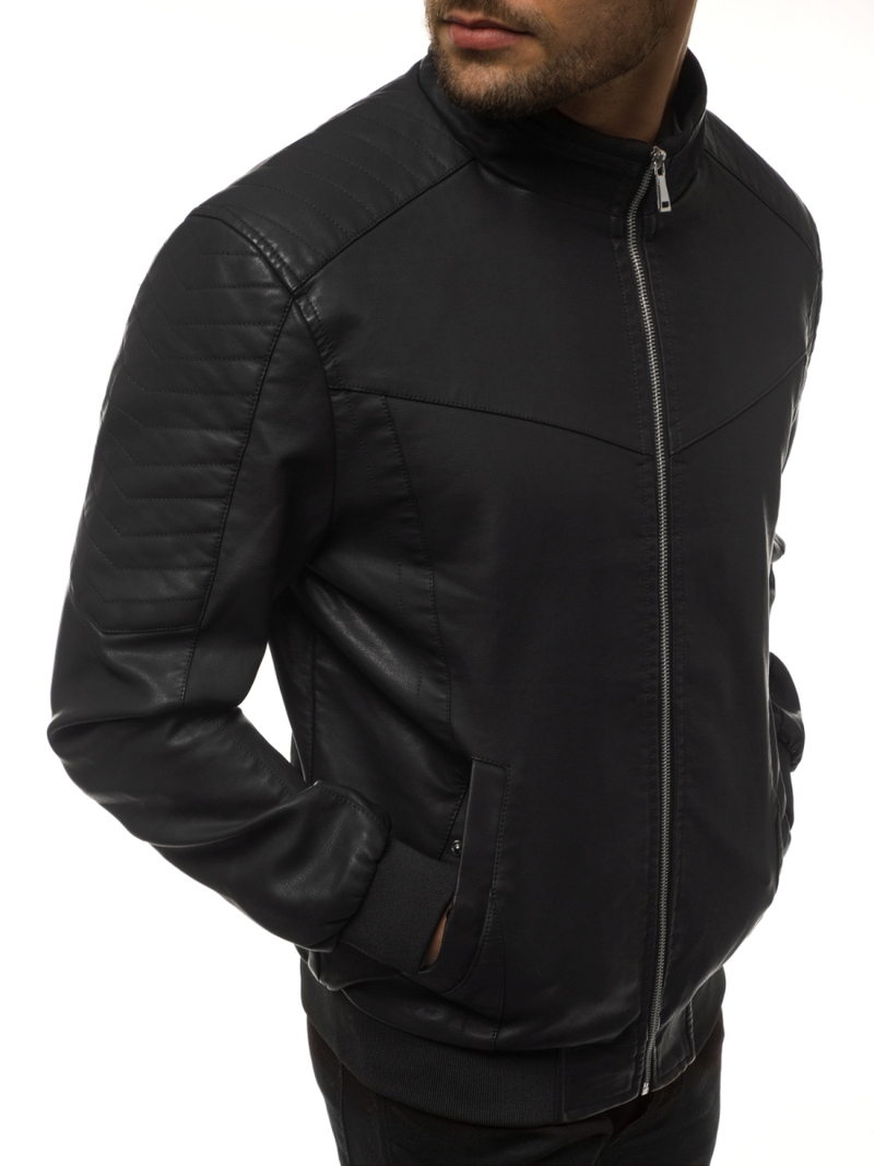Chaqueta de hombre negra OZONEE JB/JP1123