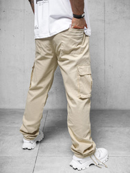 Pantalón de hombre beige OZONEE O/G3179Z