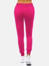 Pantalón de chándal para mujer rosa OZONEE JS/CK01